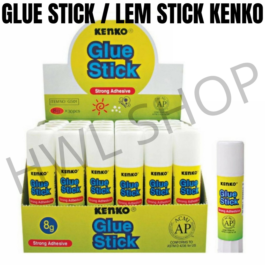 

LEM STICK / GLUE STICK MERK KENKO 8GR, 15GR & 25GR