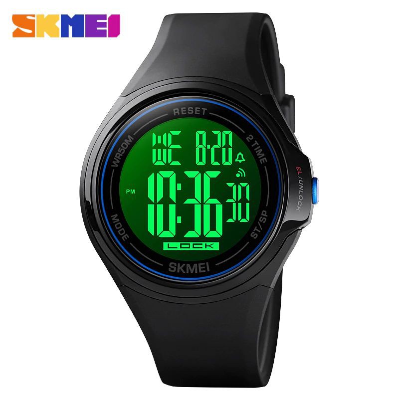 SKMEI 1602R Jam Tangan Pria Digital Anti Air WATCHKITE WKOS