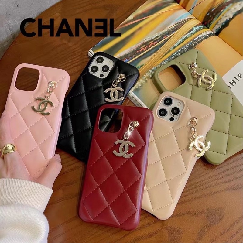 CHANEEL CASE SOFT WITH CHARM IPHONE 13 Pro Max 7 7+ 8 plus X Xs Xr XsMAX 11 11ProMax 12 12Pro 12ProMax Pro Max 13 Pro Max