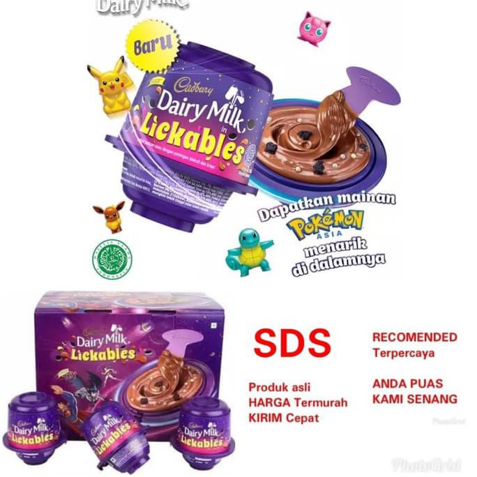 

Flash Sale Cokelat Cadburry Lickables Dapat Mainan Pokemon Terbaru