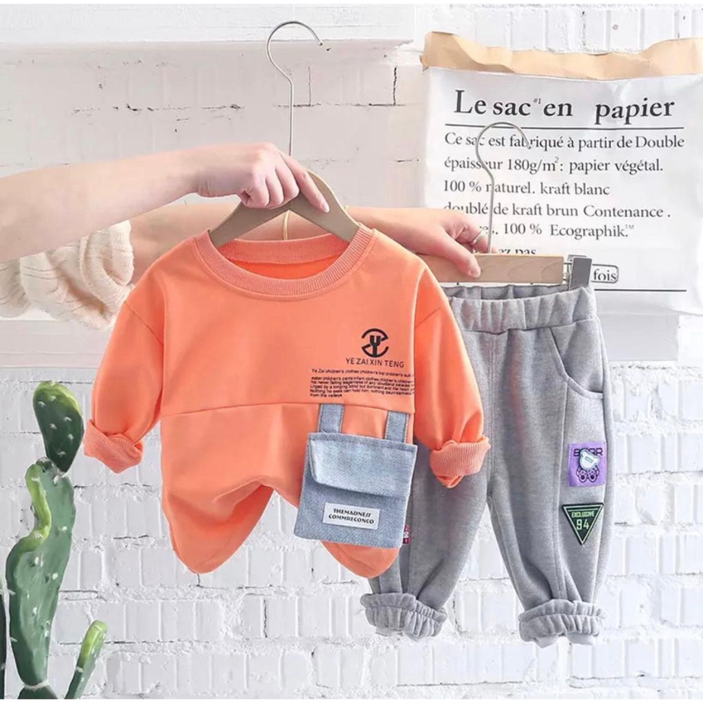 FREE ONGKIR - SETELAN ANAK SWEATER ANAK LAKI LAKI PEREMPUAN UMUR 1-5 TAHUN SETELAN ANAK BAJU PAKAIAN ANAK SETELAN SWEATER ANAK LAKI LAKI PEREMPUAN TERBARU SETELAN BAJU ATASAN ANAK LAKI LAKI PEREMPUAN SETELAN SWEATER ANAK SWEATER ANAK MUSIM DINGIN TERMURAH