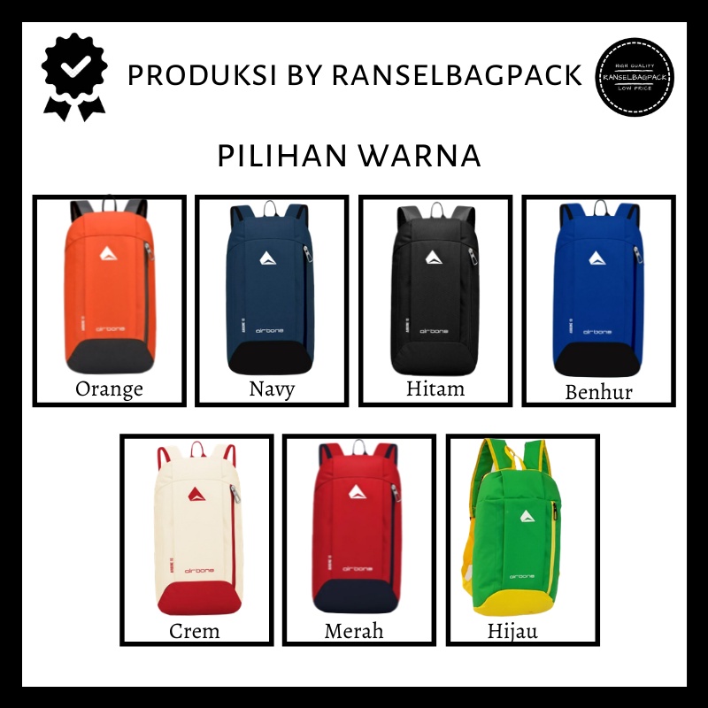 Tas Ransel Backpack Olahraga Sepeda Stylish Multifungsi Kekinian Pria Wanita