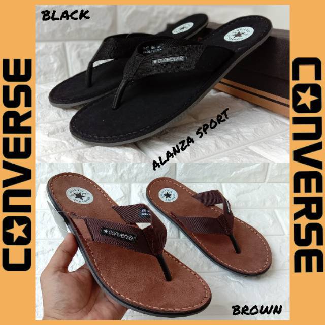 SANDAL JEPIT PRIA CONVERSE / SENDAL COWOK KASUAL PROMO / SANDAL DISTRO TERBARU / SANDAL LEBARAN LAKI-LAKI CONVERSE