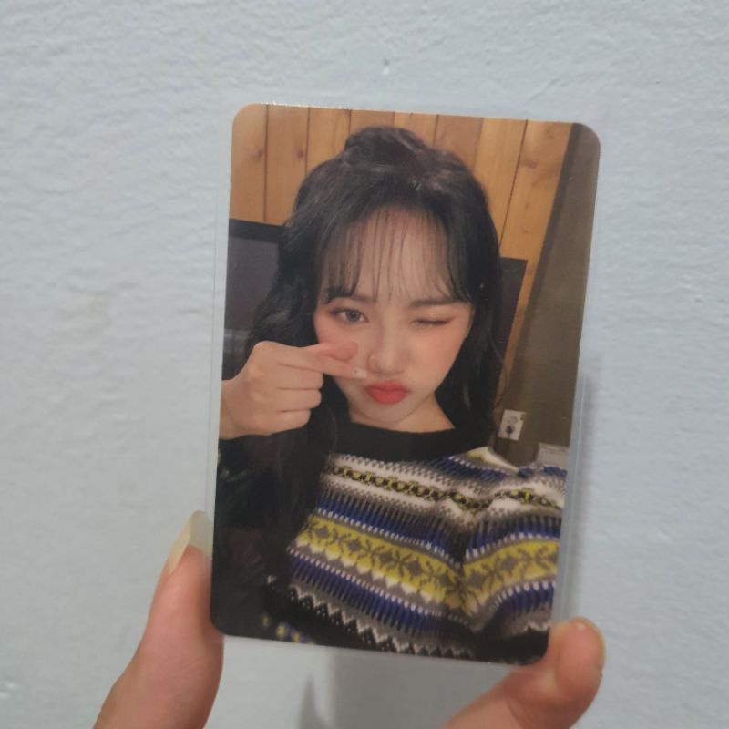 PC Photocard Kim Chaewon IZONE IZ*ONE Scene 2 Wink Pout