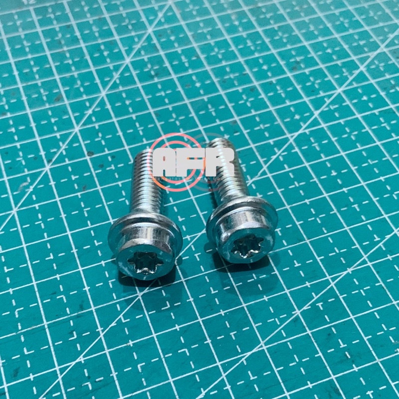 2 pcs baut bintang kaliper honda