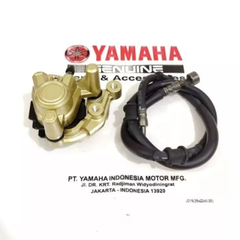 Kaliper depan+selang rem set Yamaha RX King, RXS, RXZ, RX King lama