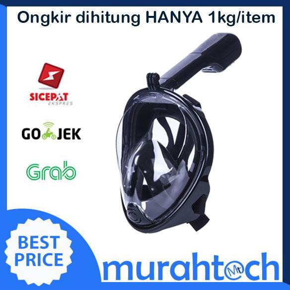 Snorkel Full Face / Snorkeling Full Face / Diving Mask Easy Breath