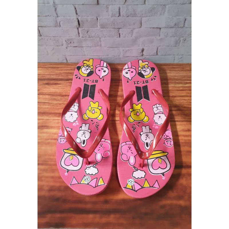 SANDAL SLIFFER JAPIT BT21 NEW