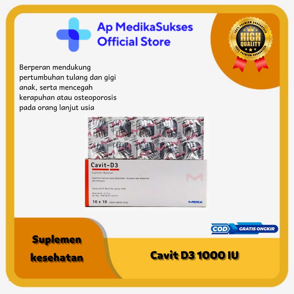 Vitamin Cavit D3 1000 IU
