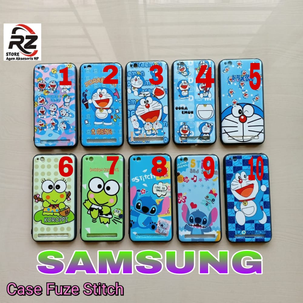 CASE KARAKTER STITCH SAMSUNG A02 A02S A12 A52S M02 M12 J7 PRIME CASE CASING