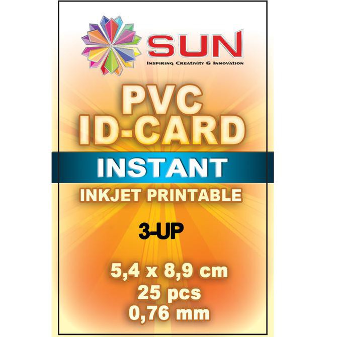 

KERTAS PVC ID CARD 0,76 WHITE 3-UP INKJET CARD PROMO