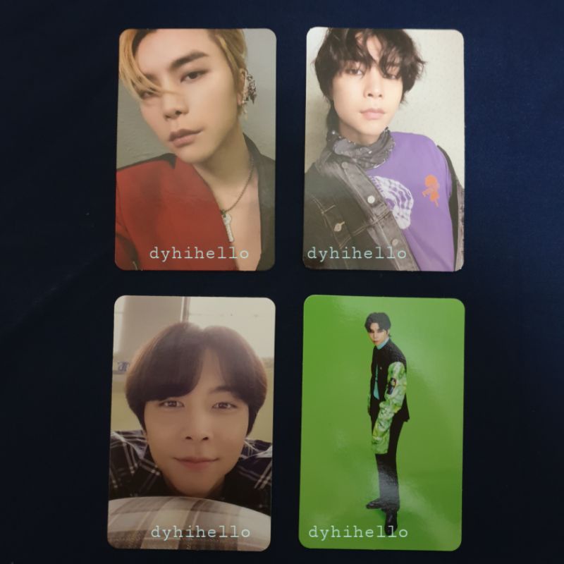 photocard (pc) nct 127 johnny arrival, catharsis, ar selca & clip jewel sticker
