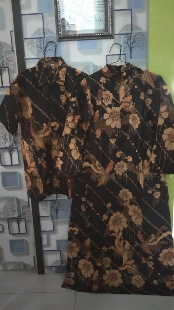 Maura Couple - Sania Ruffle Batik Couple Ori Ndoro Jowi Dnt