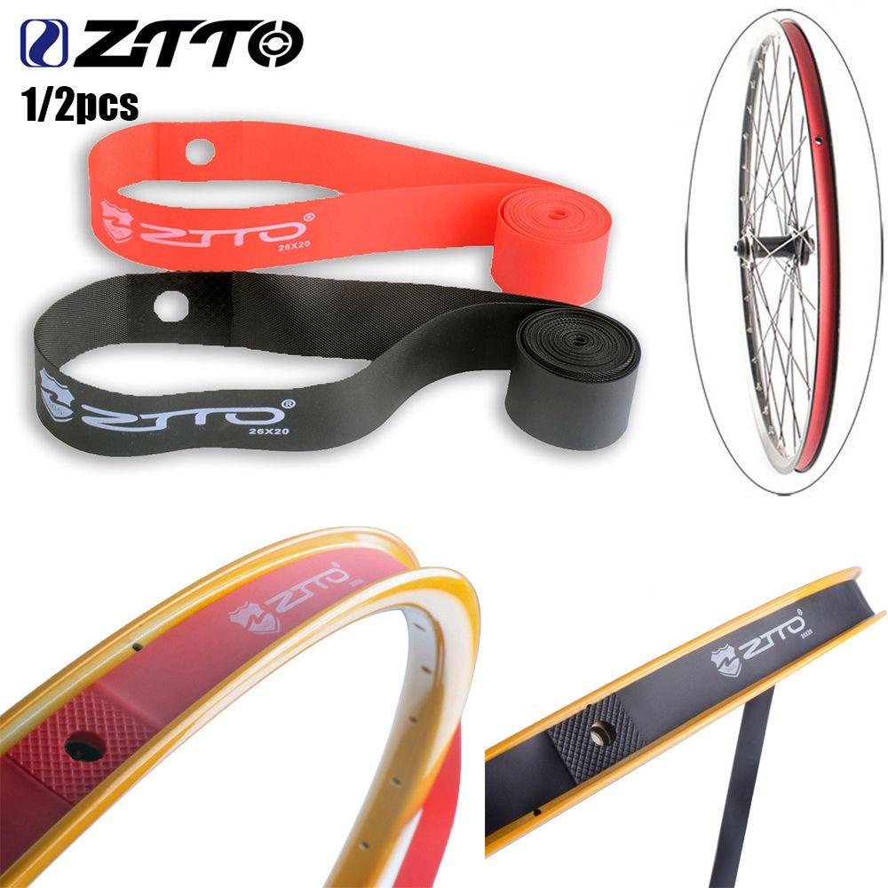 R-FLOWER 1/2pcs Rim Tapes Strips Kualitas Tinggi MTB Sepeda Gunung PVC Anti-Tusukan Liner Band Tabung