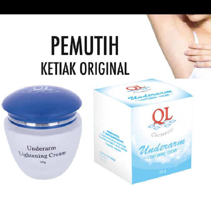 Super Sale QL Underarm Lightening Cream Pemutih Ketiak BPOM Ready  Stock