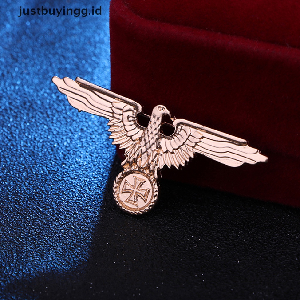 Pin Bros Lencana Desain Elang Militer Wwii Ww2 Jerman Untuk Perhiasan