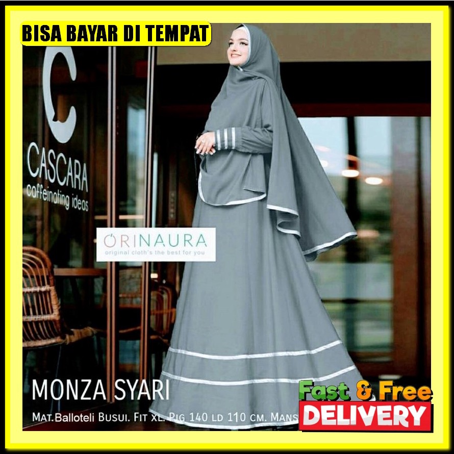 Zoe Butiq Zoe77 Marimar- Gamis Kebaya Modern Model Terbaru Kekinian Viral Motif Tille Mutiara Wanita Remaja Pesta Kondangan Lamaran Nikahan Lebaran Seragaman Keluarga Mewah Elegan Cantik Gamis / Baju / Pakaian Wanita Muslim Monza Syari