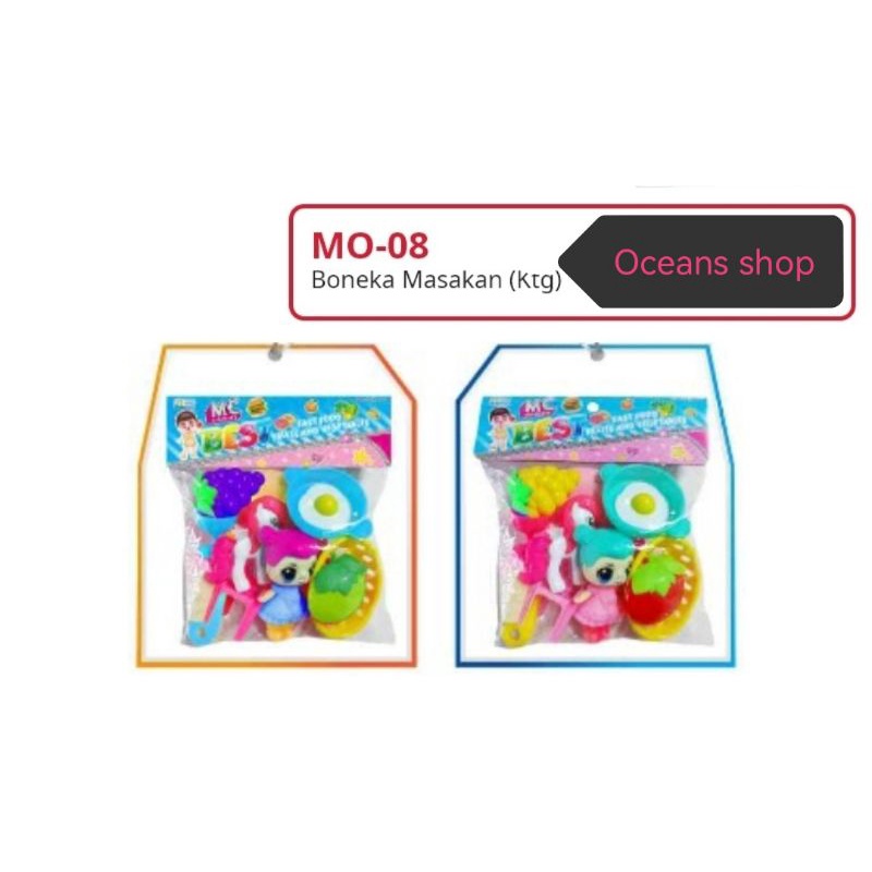 PROMO COD MO08 MAINAN ANAK BONEKA MASAKKAN