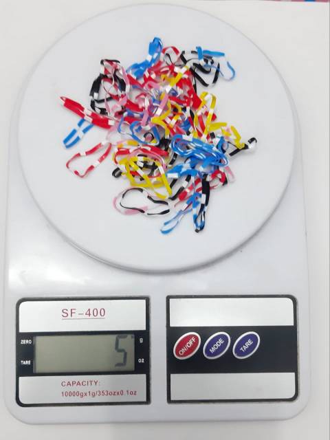 5 GRAM KARET JEPANG (75-85 PCS) / IKAT RAMBUT / KUNCIR RAMBUT / KARET RAMBUT-2