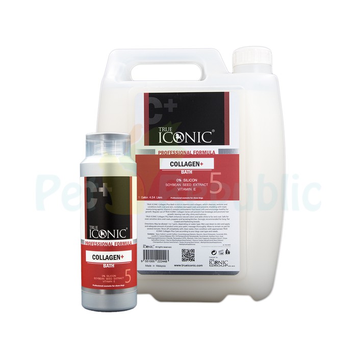 

Pet Republic Pet Shampoo TRUE ICONIC Collagen Bath 400ml