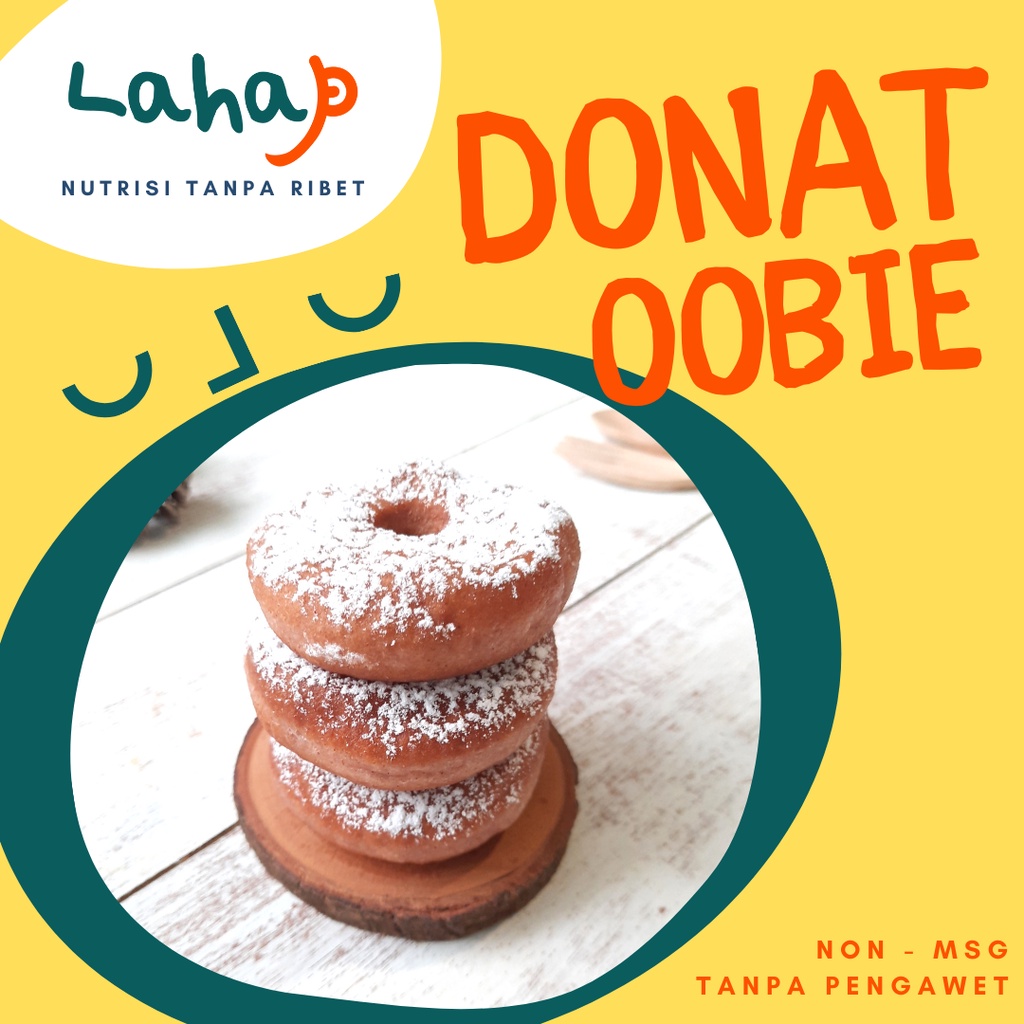 

[READY] Donat Oobie - Nutrisi Anak Tanpa Ribet (Ready to Cook)