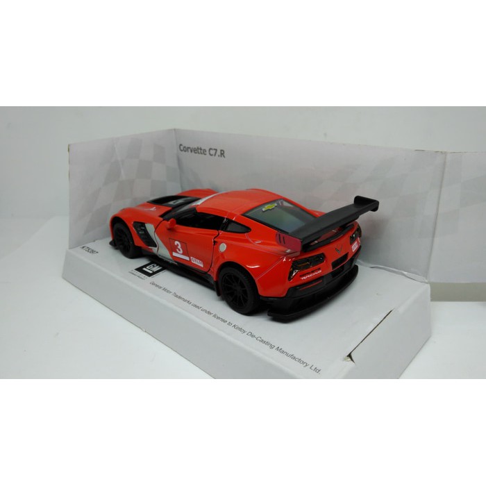 Diecast Mobil Corvette C7R Red - Diecast Corvette