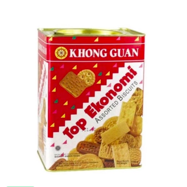 Khong Guan Assorted Biscuit Top Ekonomi 1150 gr Kue Lebaran