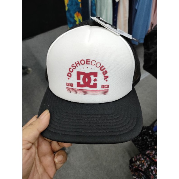 New Arrival  Topi trucker DC Sportwear Skateboard Anak muda ORIGINAL 100% Bestseller