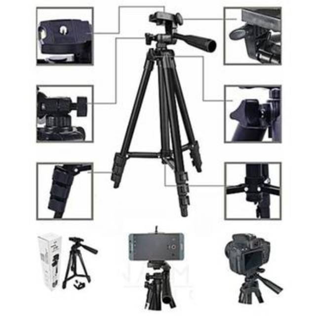 Tripod Kamera Black 3120 &amp; 3210 + Holder U