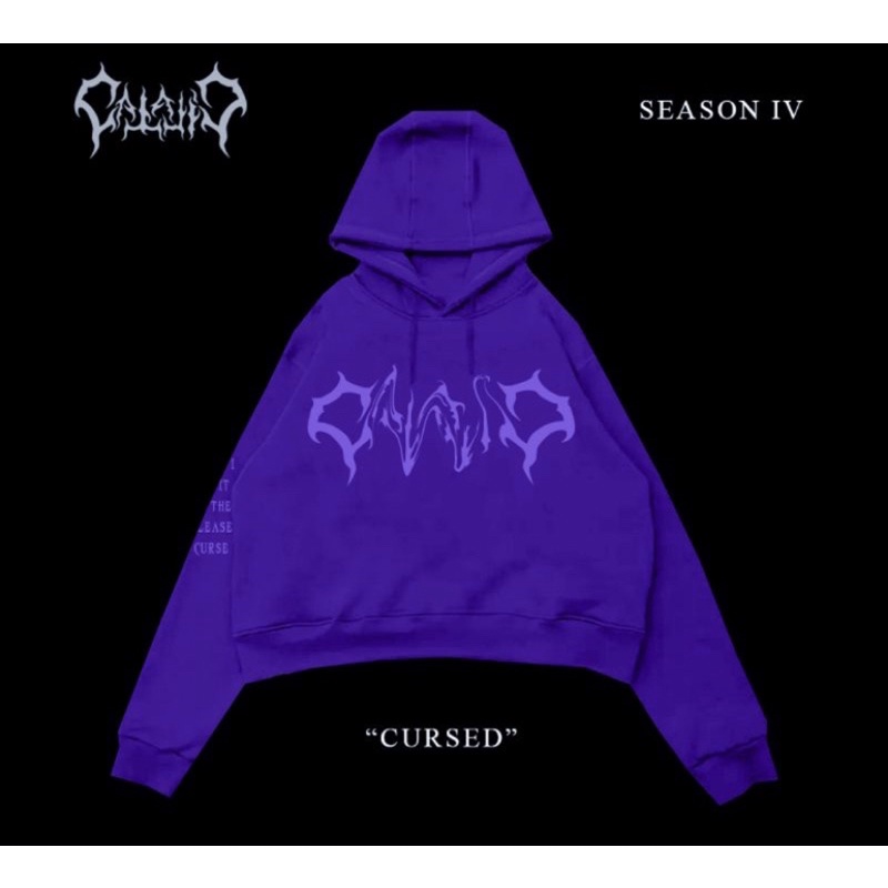 HOODIE CROP UNFINISHED