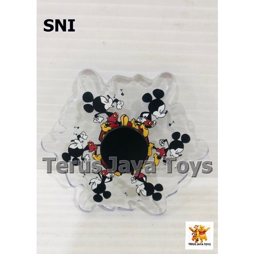 Promo Mainan Fidget Spinner Tiktok Murah 15 Karakter 3D Naruto Among Us-Spinner micky mouse