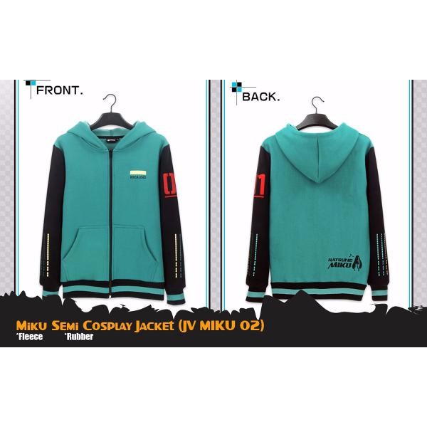 Jaket Anime Miku Semi Cosplay Jakcet (JV MIKU 02)