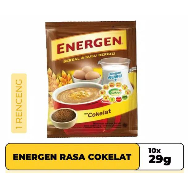 

Aneka Snack Energen Coklat Renteng isi 10 Sachet