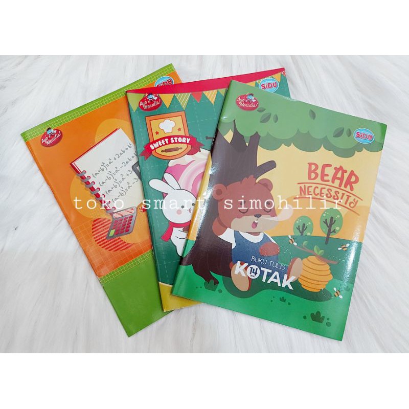 BUKU KOTAK 5MM,10MM,14MM BUKU HALUS
