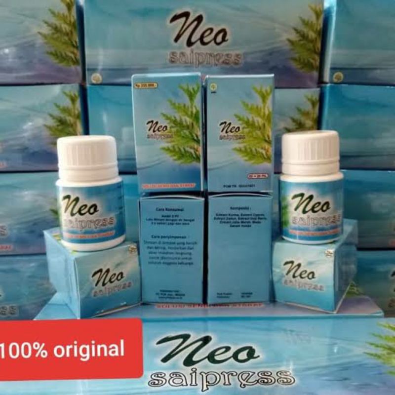 

NEOSaipress pil hitam original 5btl
