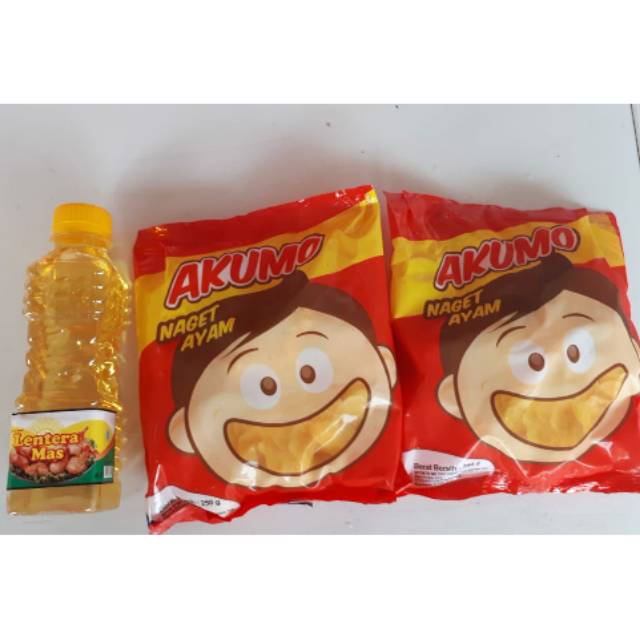 

Paket nuget akumo 250gr(2bks)+minyak