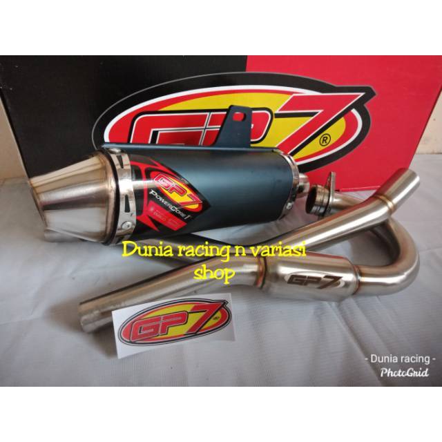 Knalpot GP7 KLX 150 DTracker 150 Ballistic standar kompetisi Original GP7