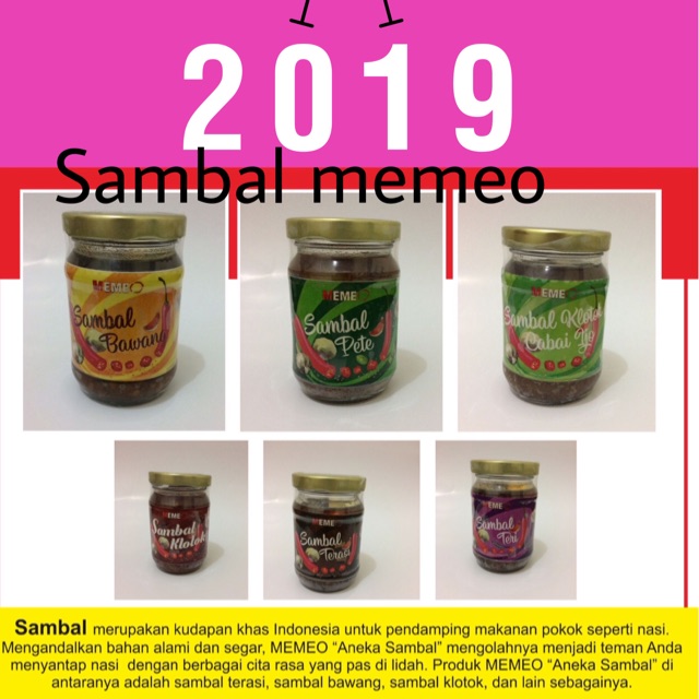 

Sambal klotok/sambal bawang/aneka sambal/Sambal Organik