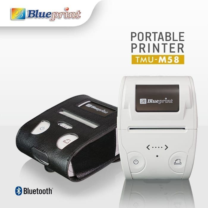 Portable Printer Thermal Bluetooth BluePrint TMU-M58