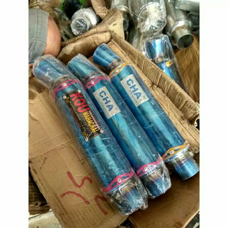 silencer knalpot racing CHA KOU silencer knalpot saja