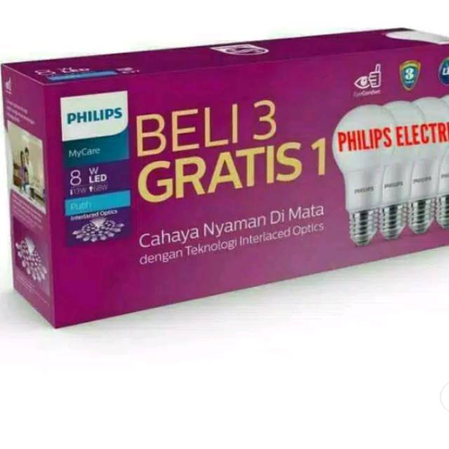 LAMPU LED PHILIP 6W | PHILIP