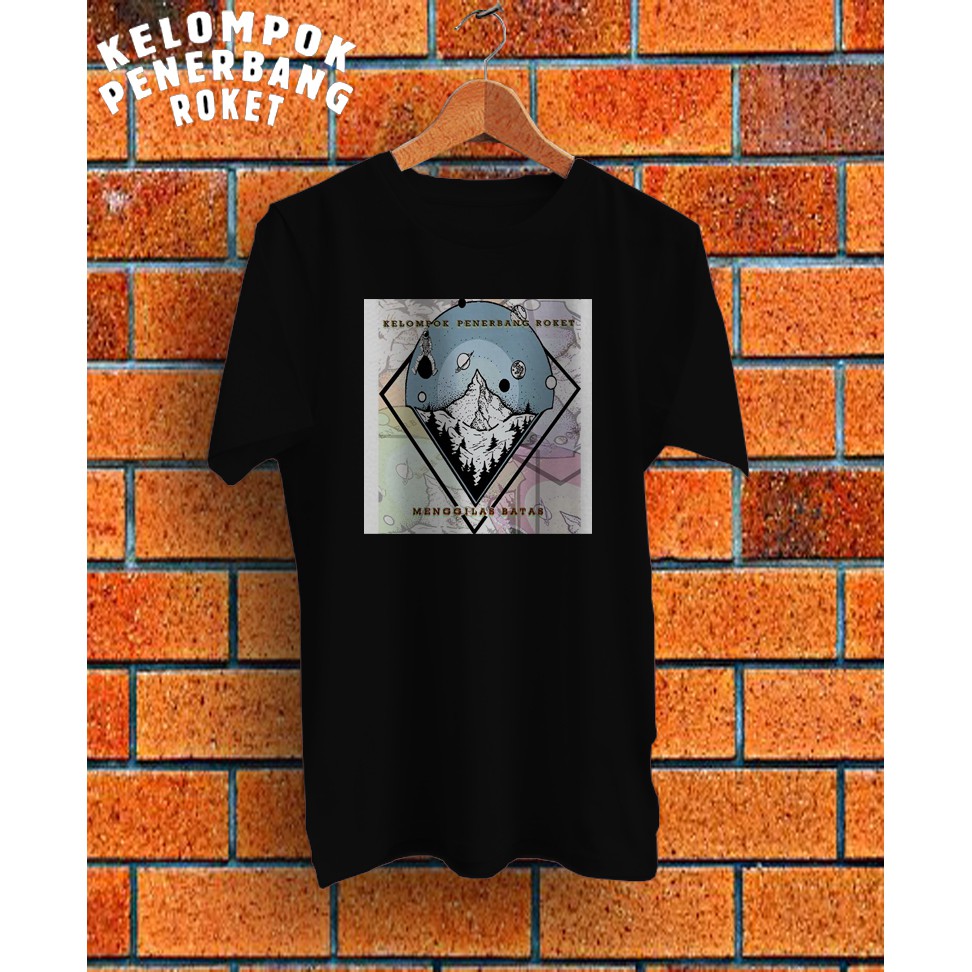 KAOS KELOMPOK PENERBANG ROKET TSHIRT MUSIK BAND KPR03