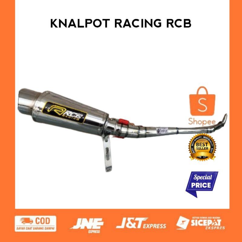 KNALPOT RACING RCB SUPRA X/JUPITER