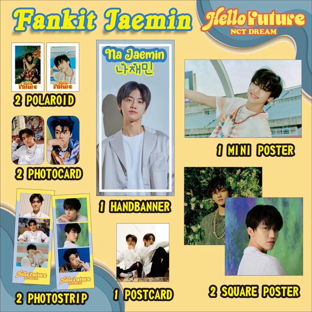 Jual Ready Stock Fankit Nct Dream Hello Future Fankit Nct Paket