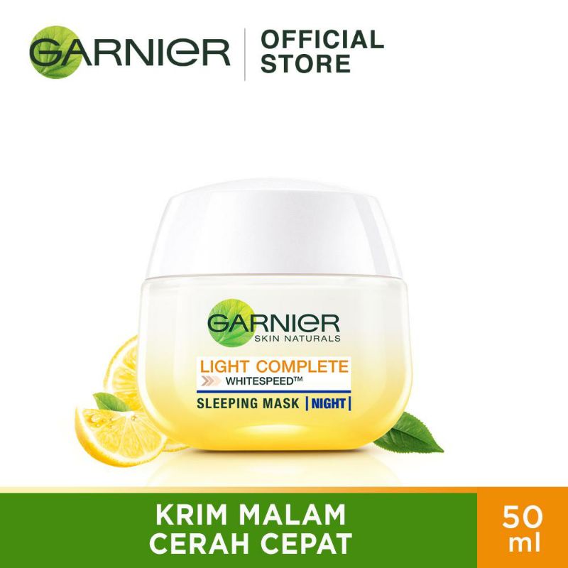 Garnier Light Complete Yogurt Sleeping Mask Night