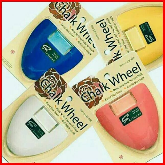 

(TERLARIS) KAPUR JAHIT BERODA TAILOR CHALK WHEEL PENANDA BAHAN ERGONOMIS