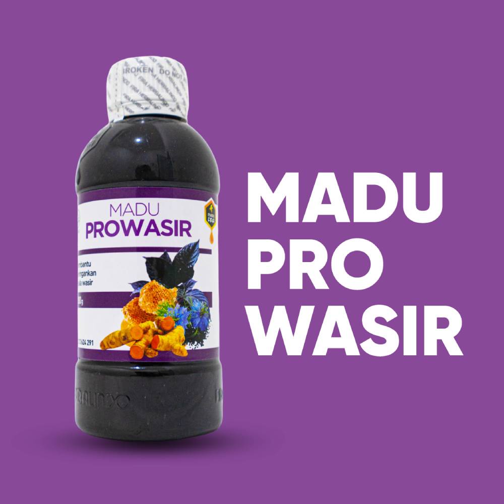 

Madu Prowasir Herbal Alami Atasi Wasir Ambeien Pro Wasir Original