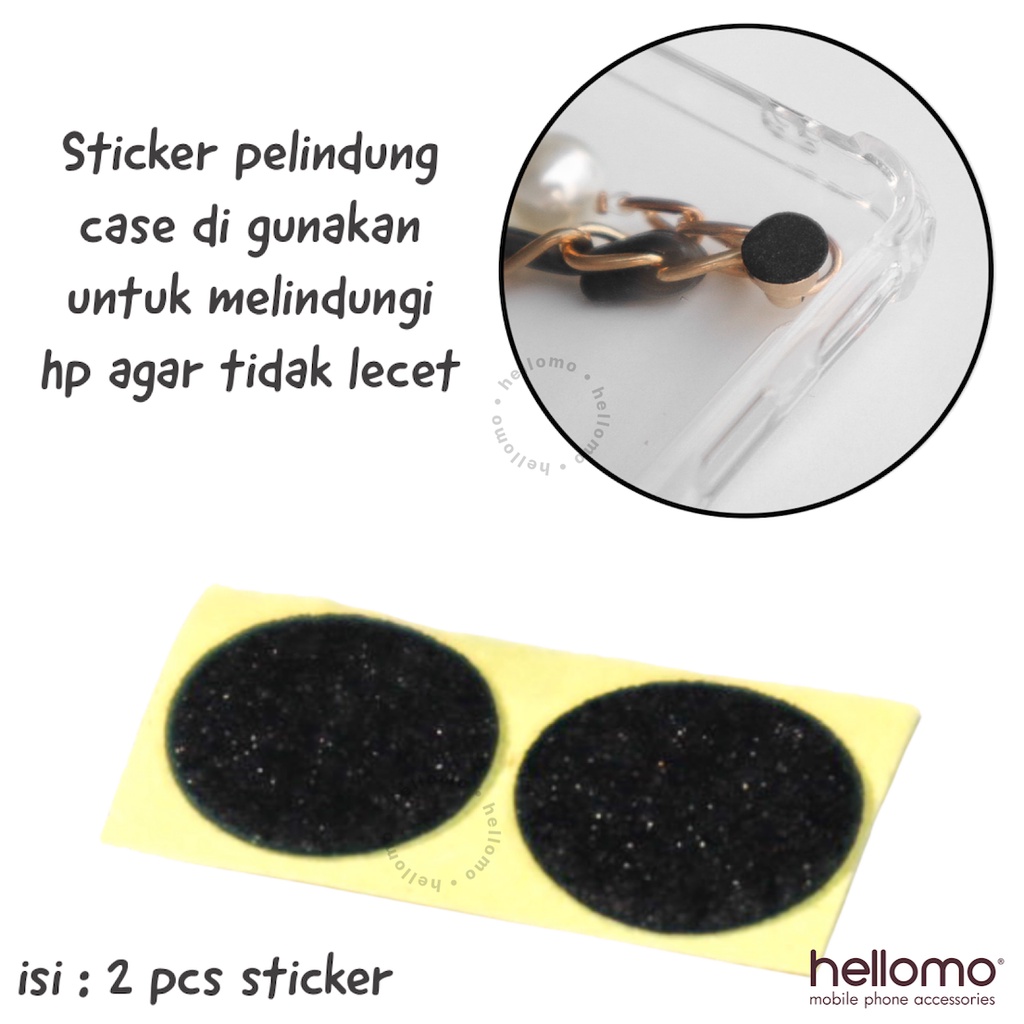 Sticker Pelindung Mur Baut Case Hp Stiker Tali Chain (DI JUAL PER 2PCS)