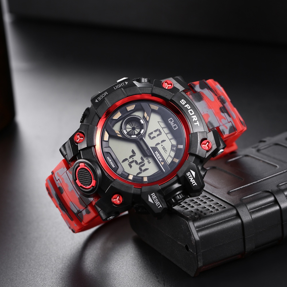 COD JAM TANGAN PRIA QUARTZ MEN WOMEN DIGITAL WATCH FASHION CASUAL SPORTS DIGITAL LED M68