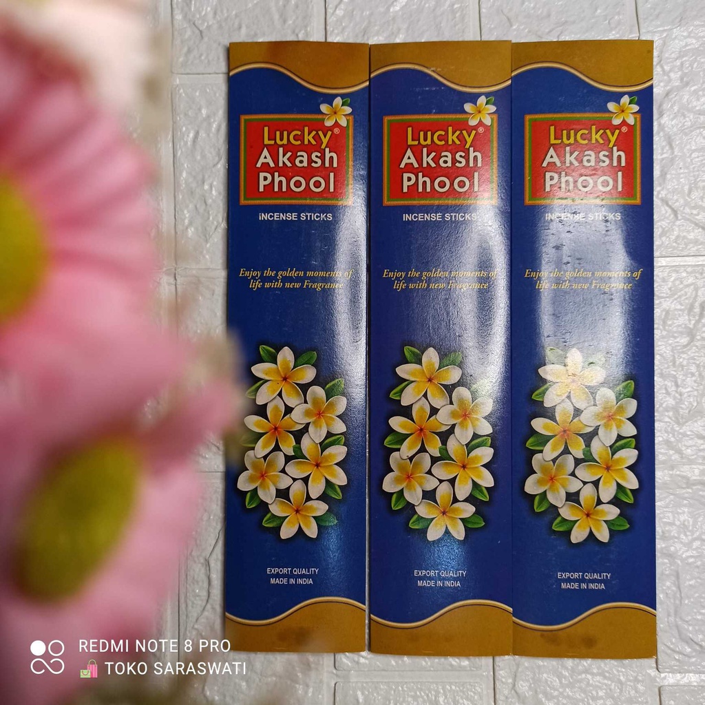 Hio Dupa Wangi Aromaterapi Jepun Kamboja Putih Isi 12 Stik